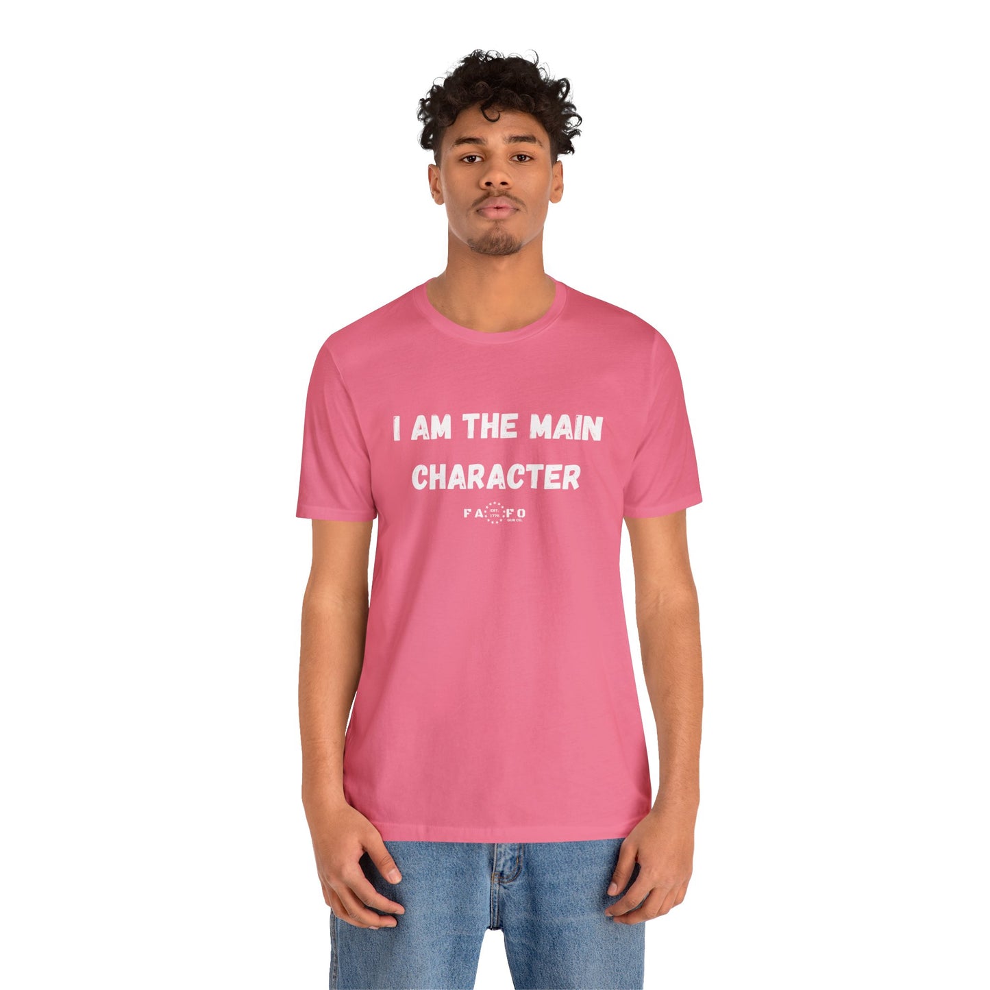 Unisex "I am the Main Character" T-shirt