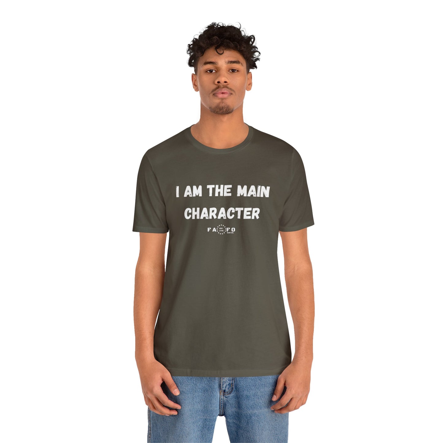 Unisex "I am the Main Character" T-shirt