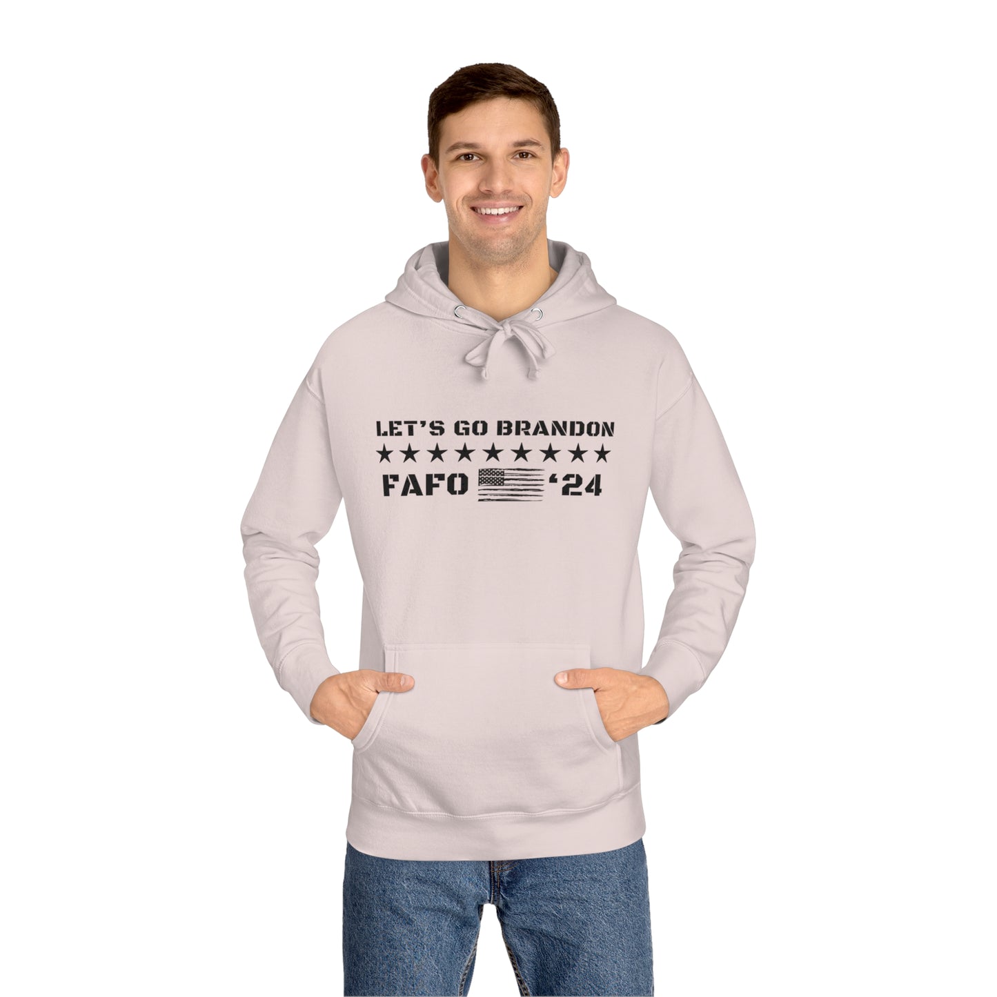 Unisex "Let's Go Brandon" Fleece Hoodie
