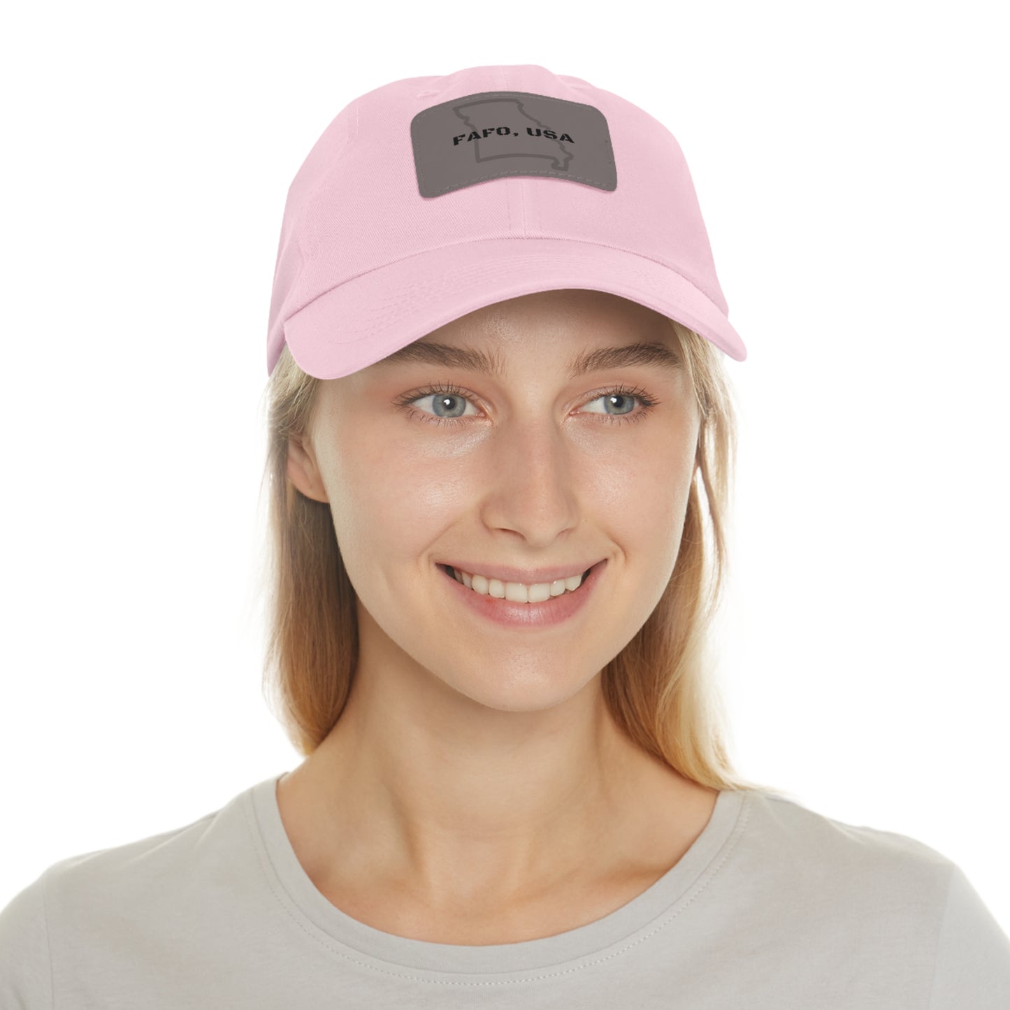 FAFO, USA (MO) Leather Patch Hat