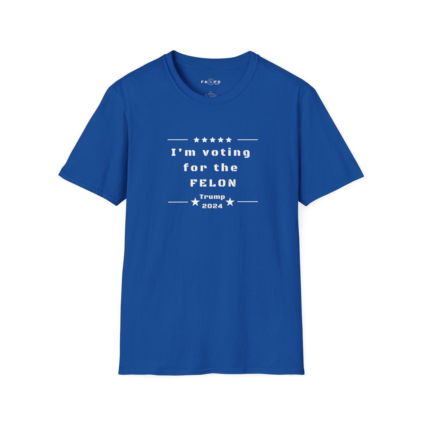 Trump 2024 Voting For The Felon T-Shirt