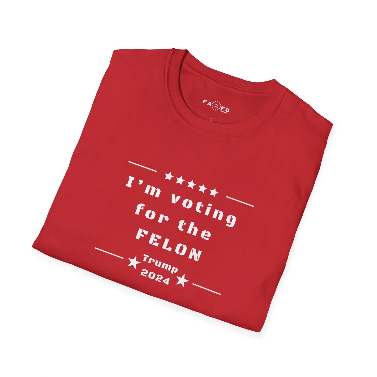 Trump 2024 Voting For The Felon T-Shirt