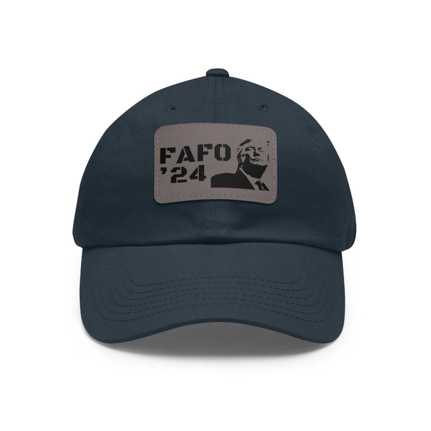 FAFO ‘24 TRUMP Leather Patch Hat