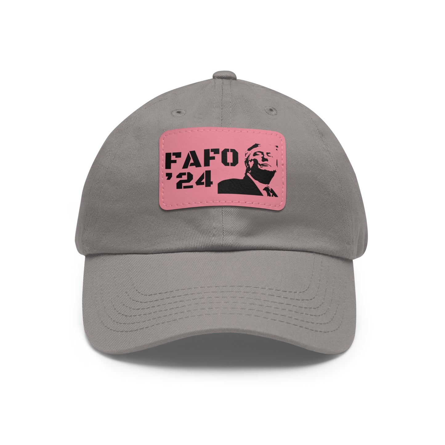 FAFO ‘24 TRUMP Leather Patch Hat