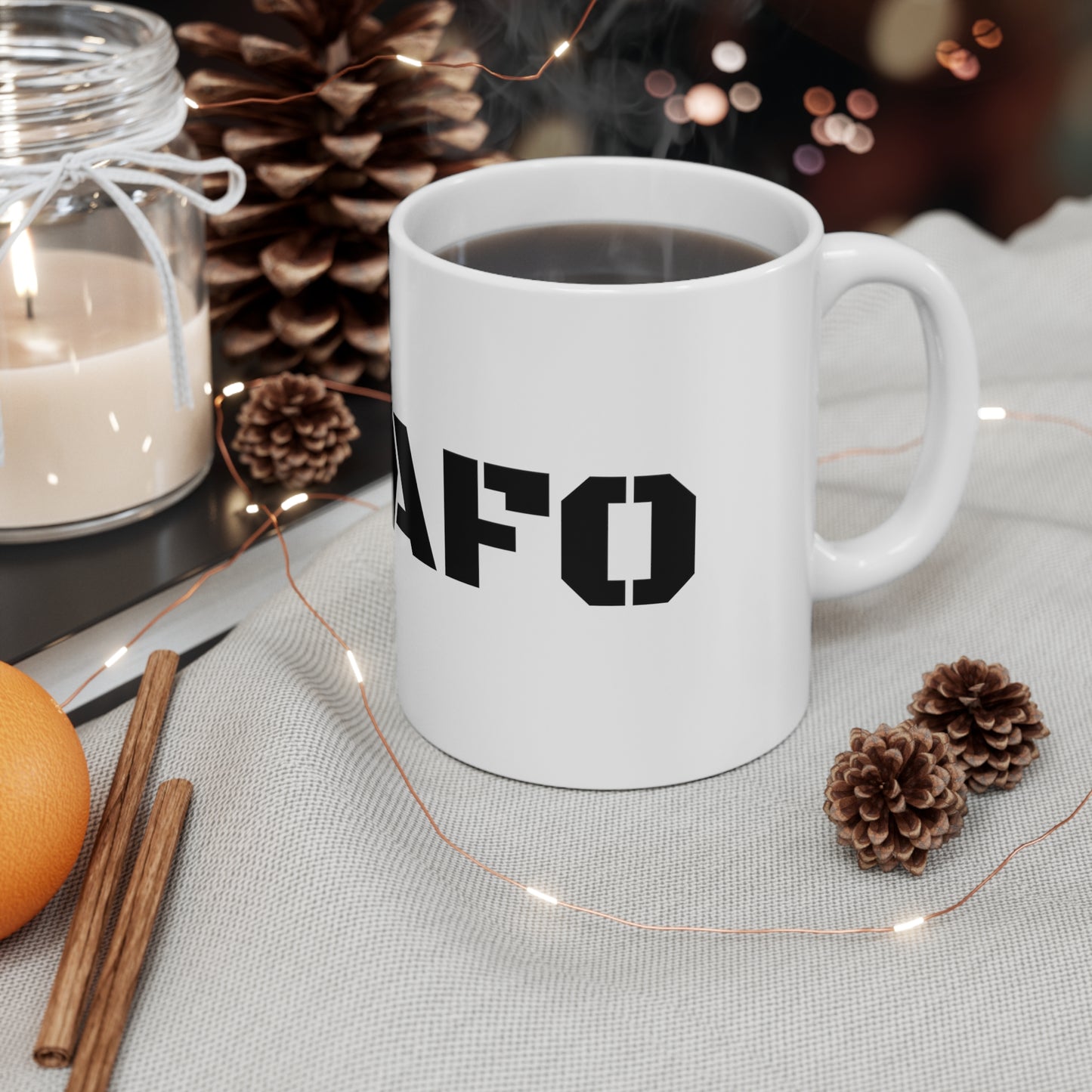 WTFAFO Ceramic Mug 11oz