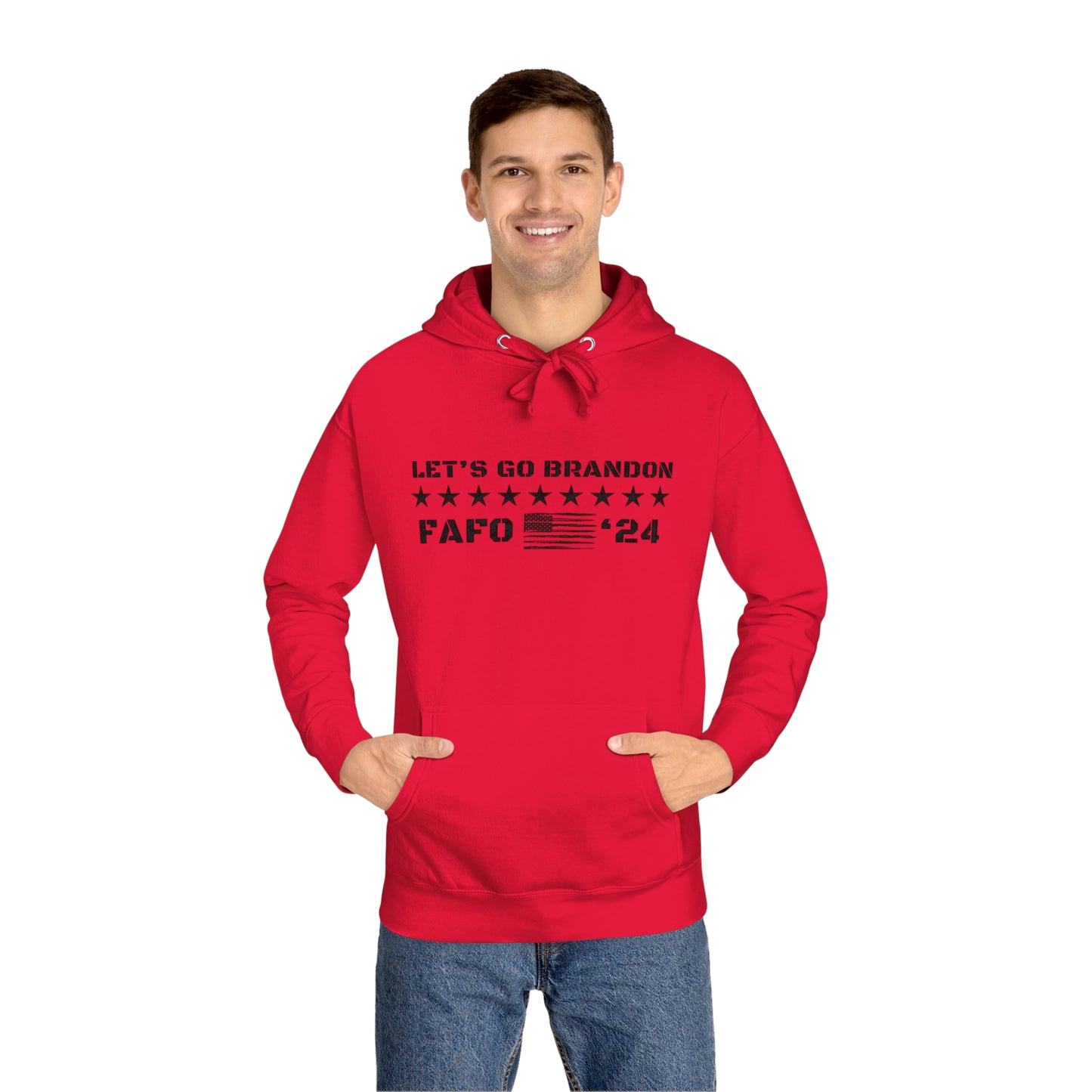 Unisex "Let's Go Brandon" Fleece Hoodie