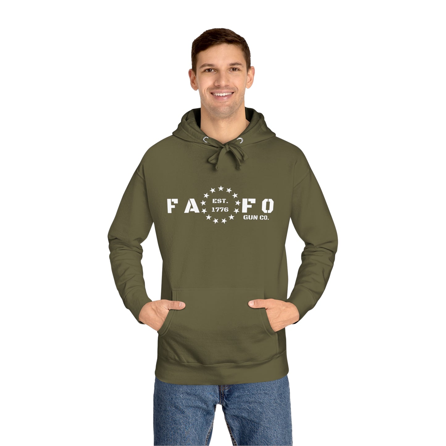 Unisex FAFO Bullet Fleece Hoodie