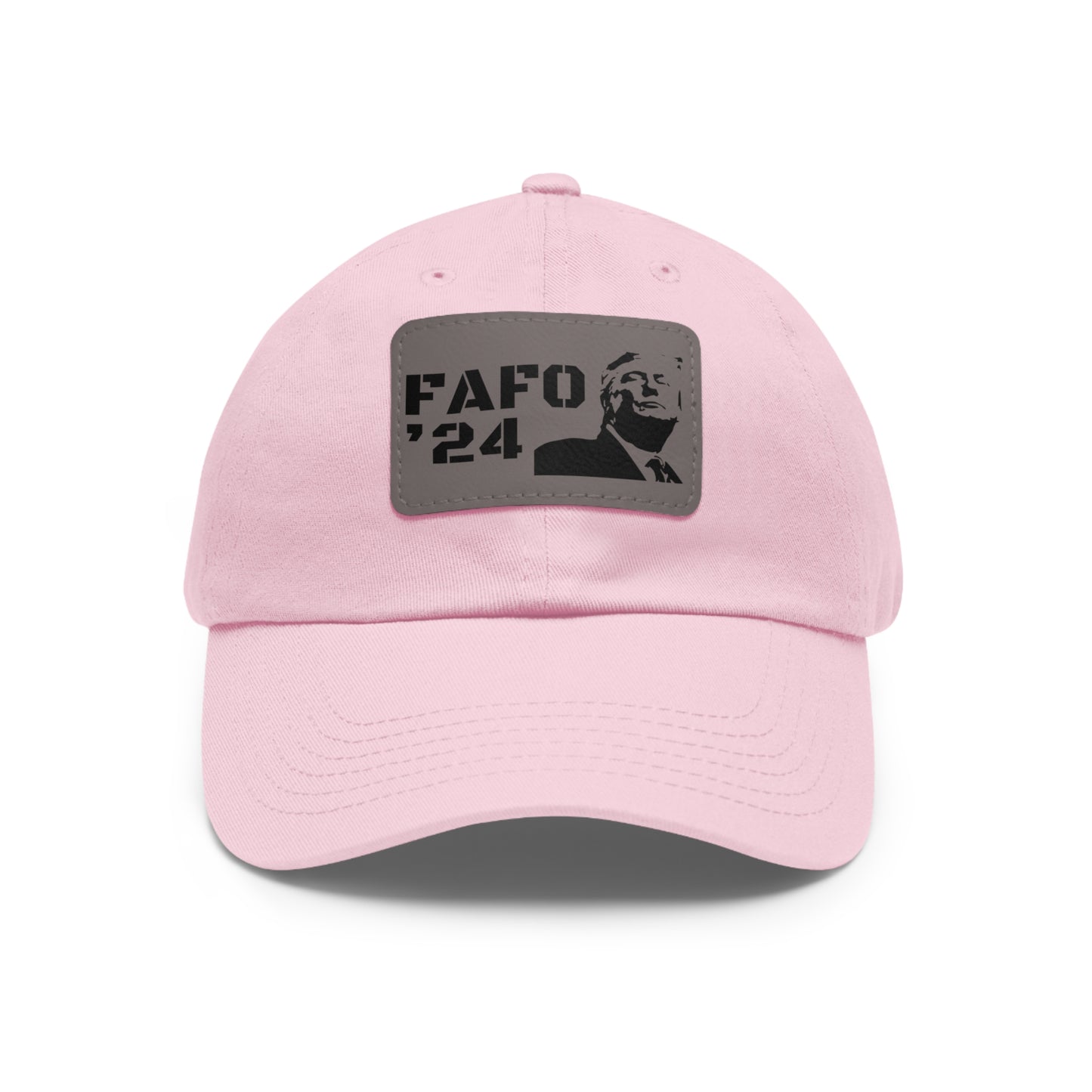 FAFO ‘24 TRUMP Leather Patch Hat