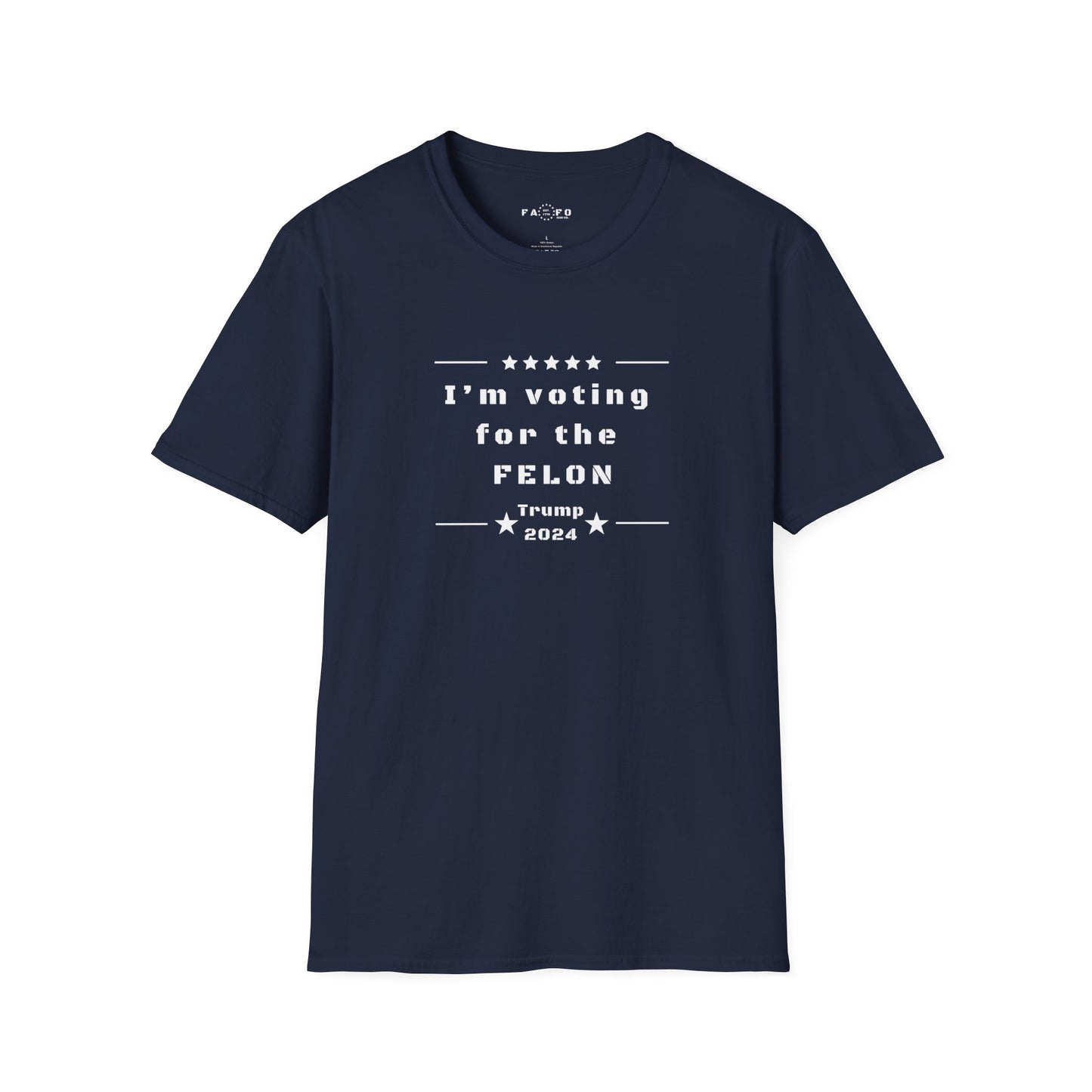 Trump 2024 Voting For The Felon T-Shirt