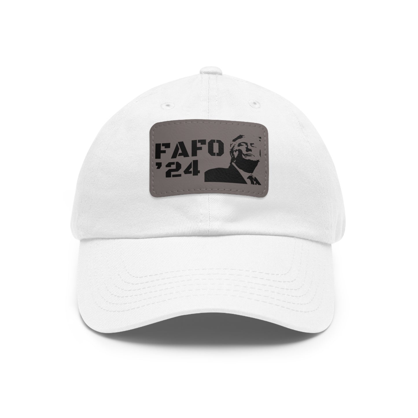FAFO ‘24 TRUMP Leather Patch Hat