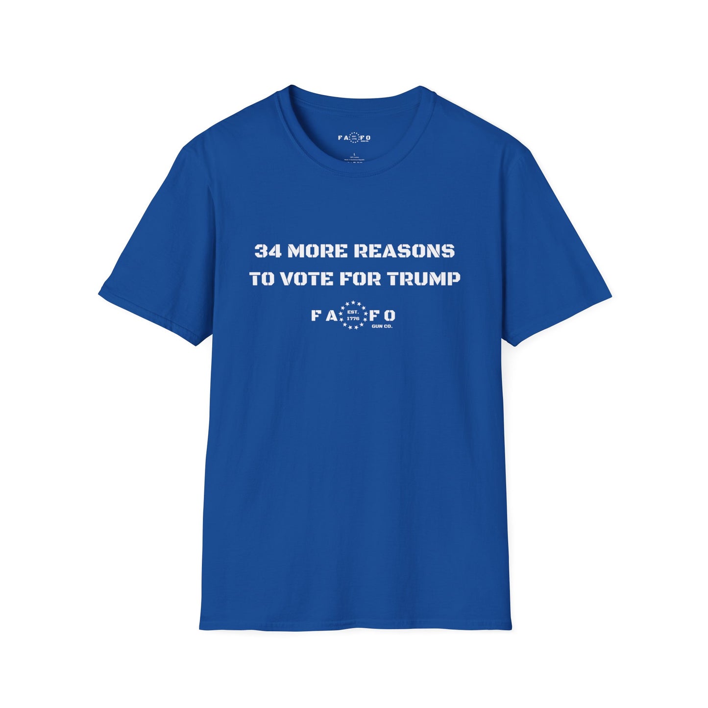 34 More Reasons To Vote For Trump T-Shirt