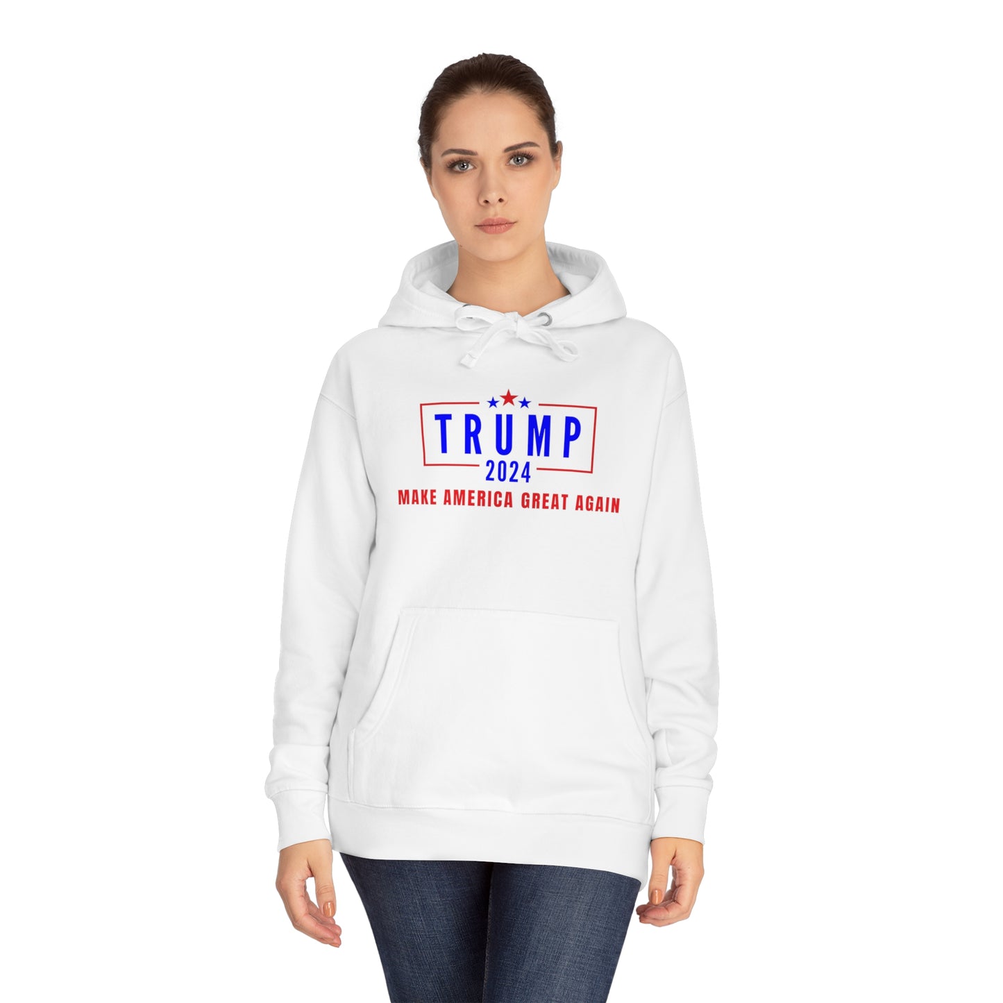 Unisex Trump 2024 Fleece Hoodie