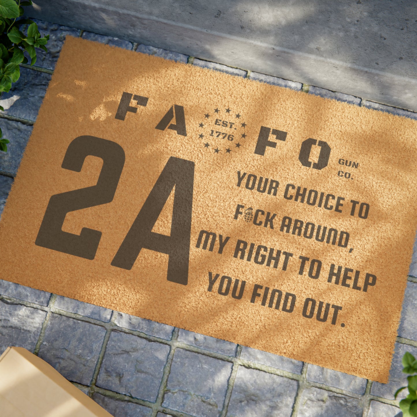Outdoor Welcome Mat