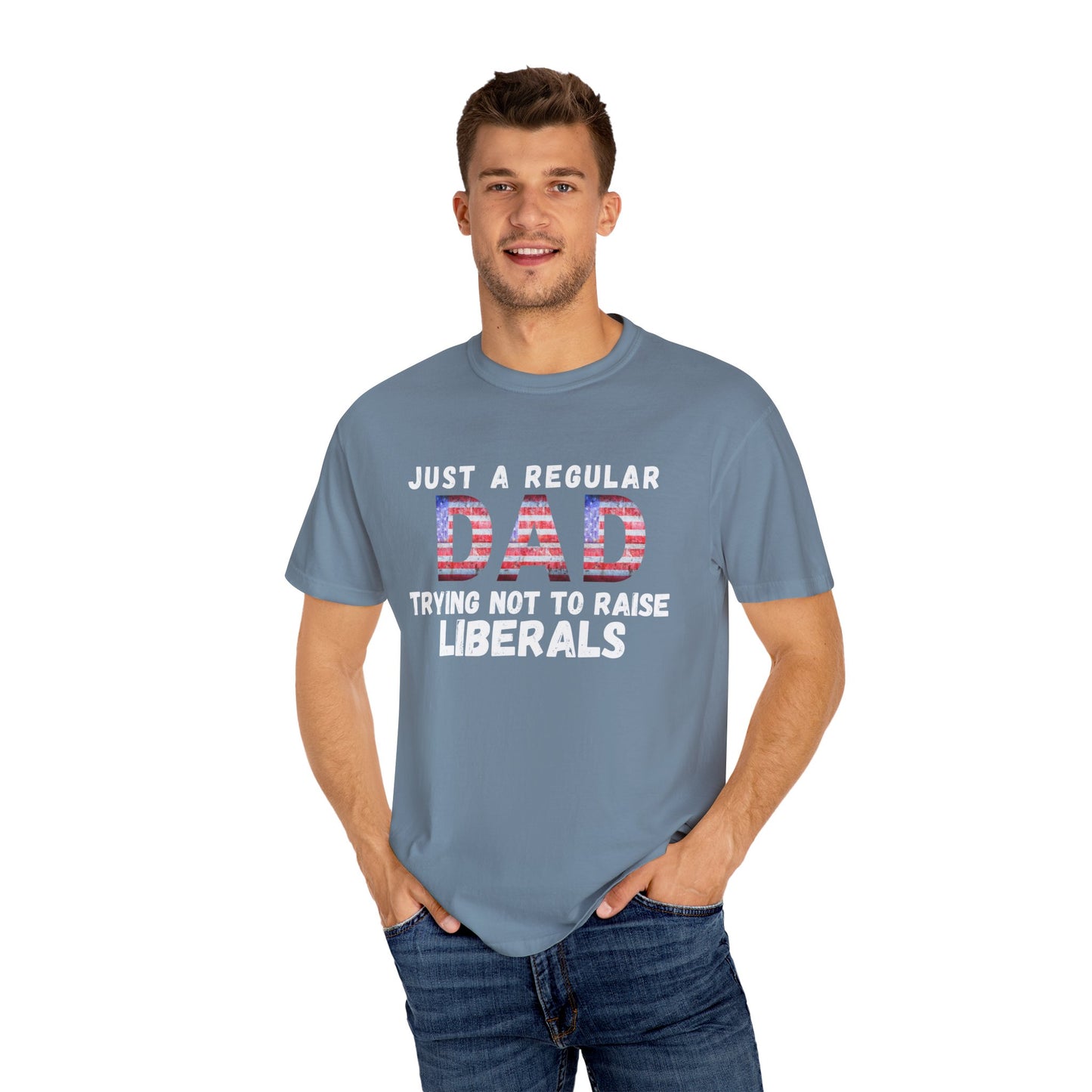 Trying Not To Raise Liberals T-shirt