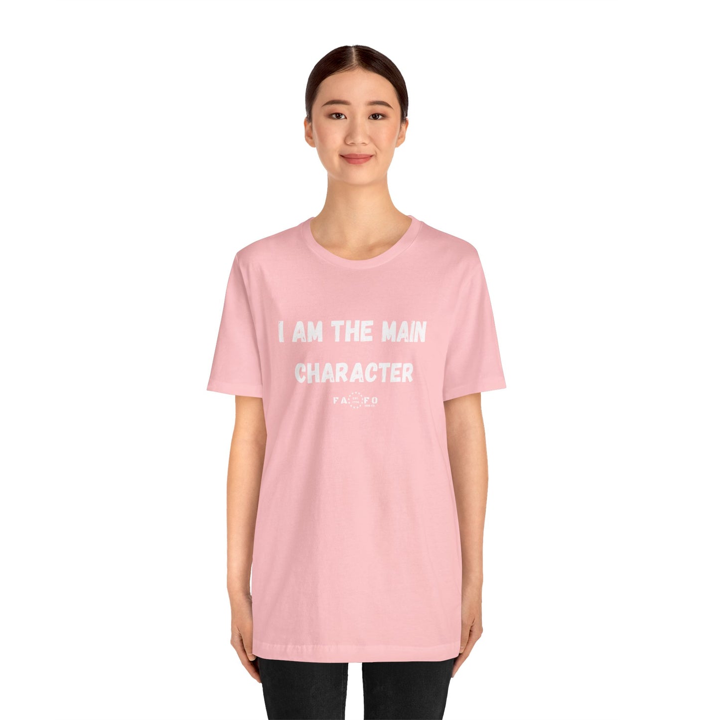 Unisex "I am the Main Character" T-shirt