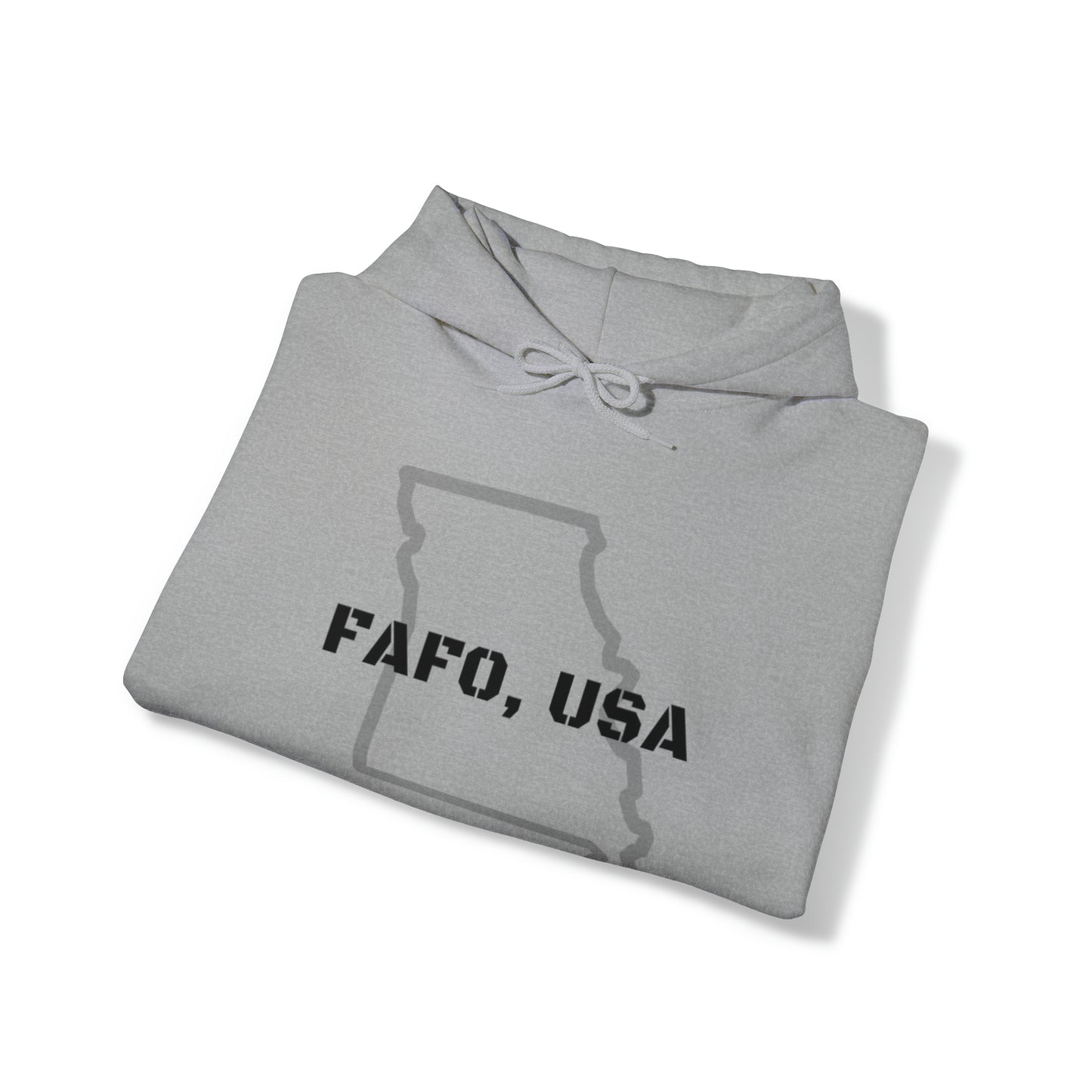 FAFO, USA (MO) Unisex Heavy Blend™ Hooded Sweatshirt