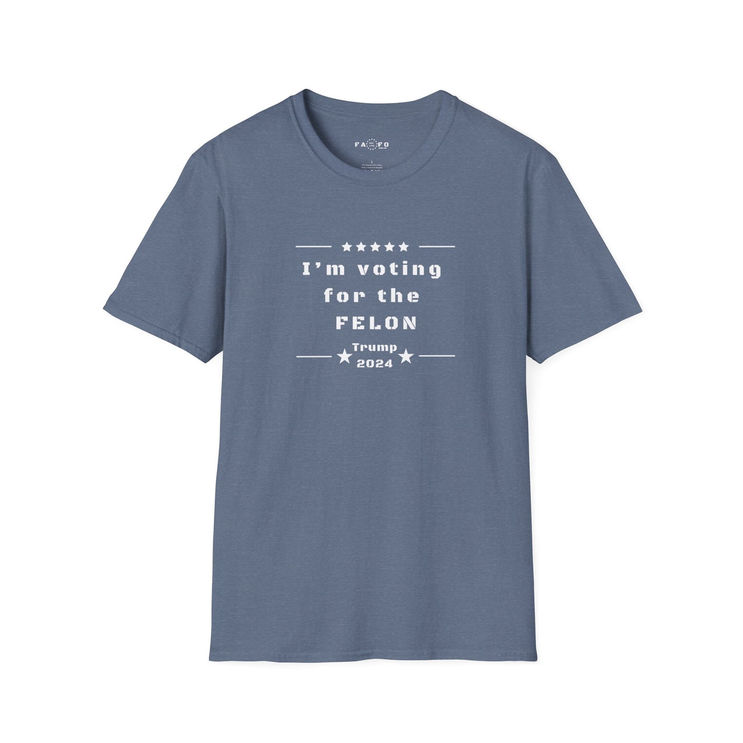 Trump 2024 Voting For The Felon T-Shirt