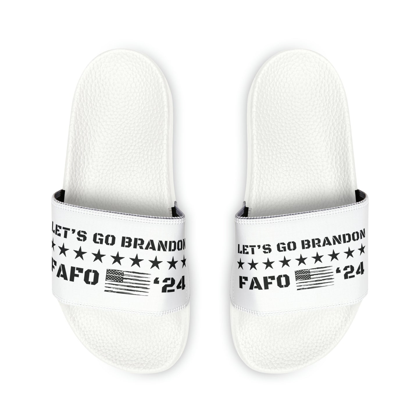 Women's "Let's Go Brandon" Slide Sandals
