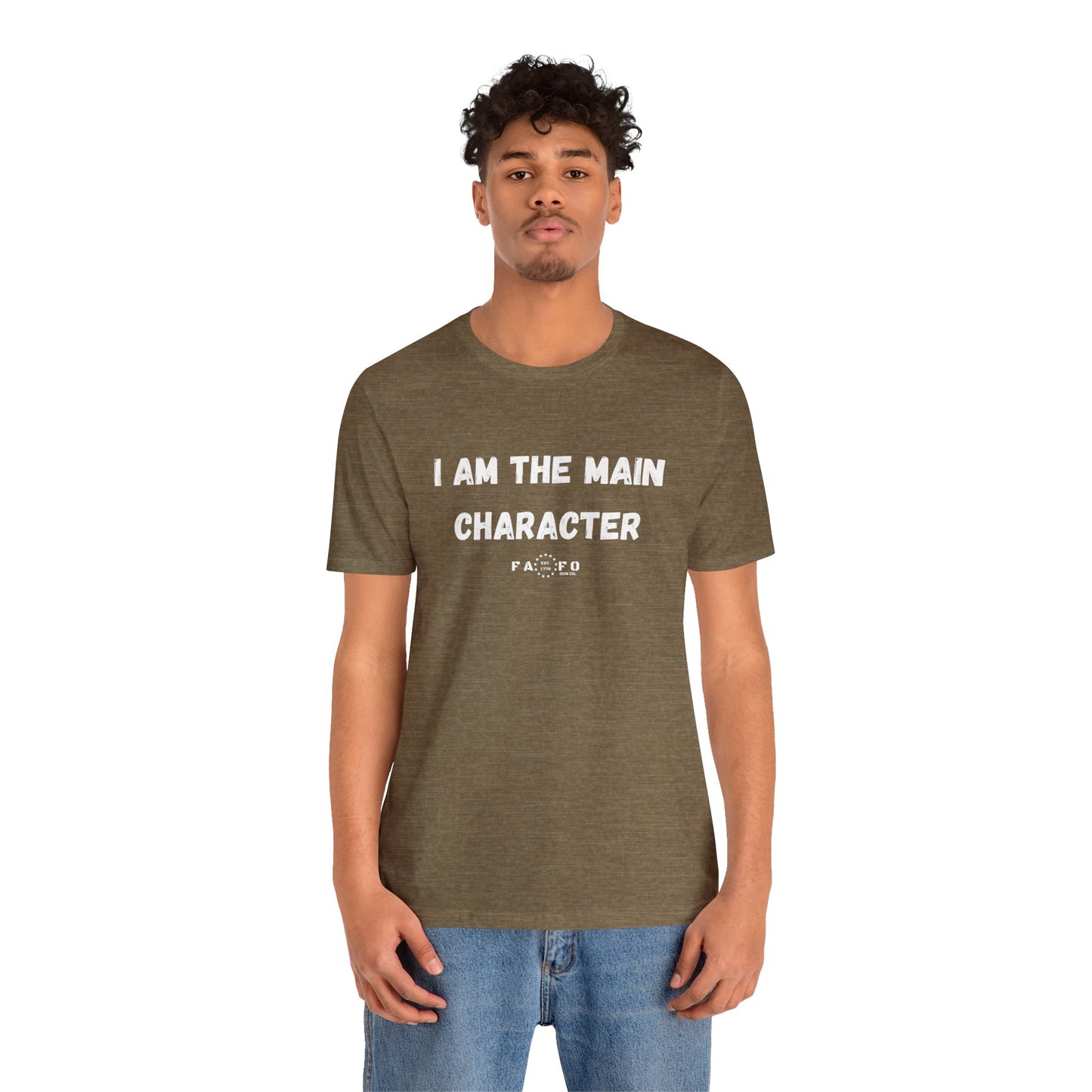 Unisex "I am the Main Character" T-shirt