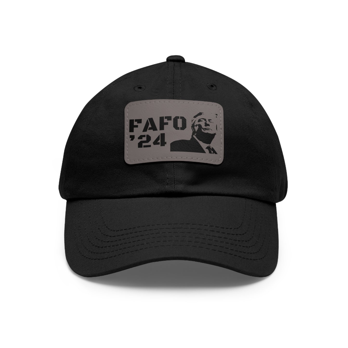 FAFO ‘24 TRUMP Leather Patch Hat