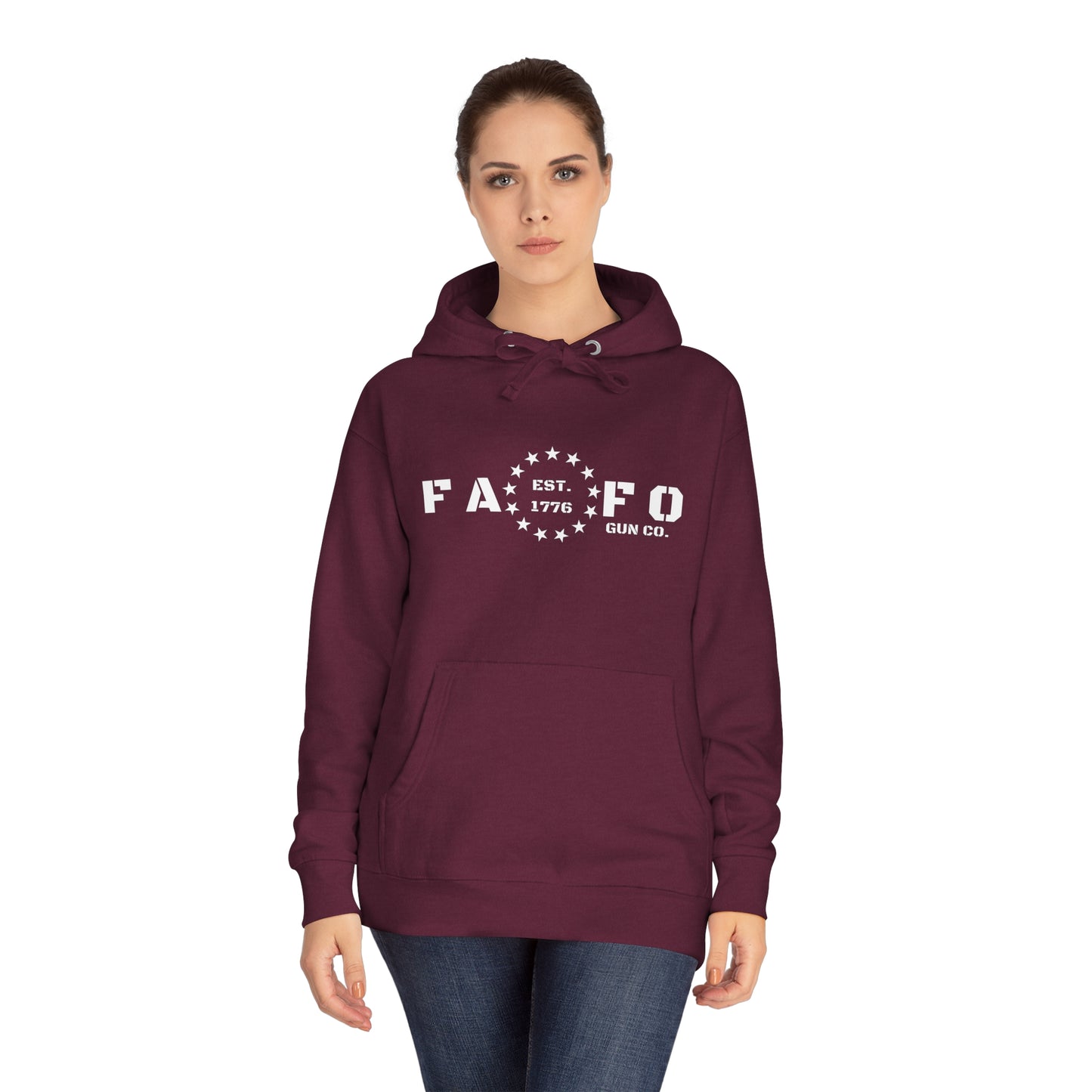 Unisex FAFO Bullet Fleece Hoodie