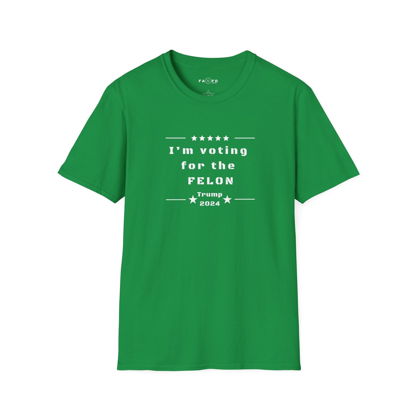 Trump 2024 Voting For The Felon T-Shirt