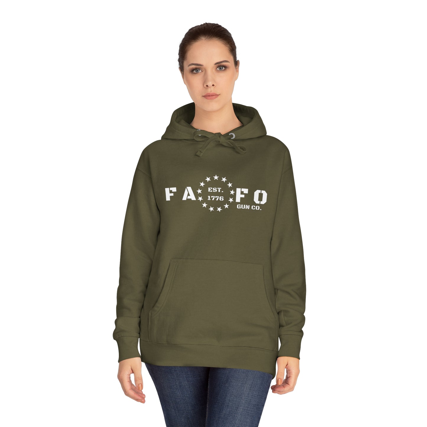 Unisex FAFO Bullet Fleece Hoodie