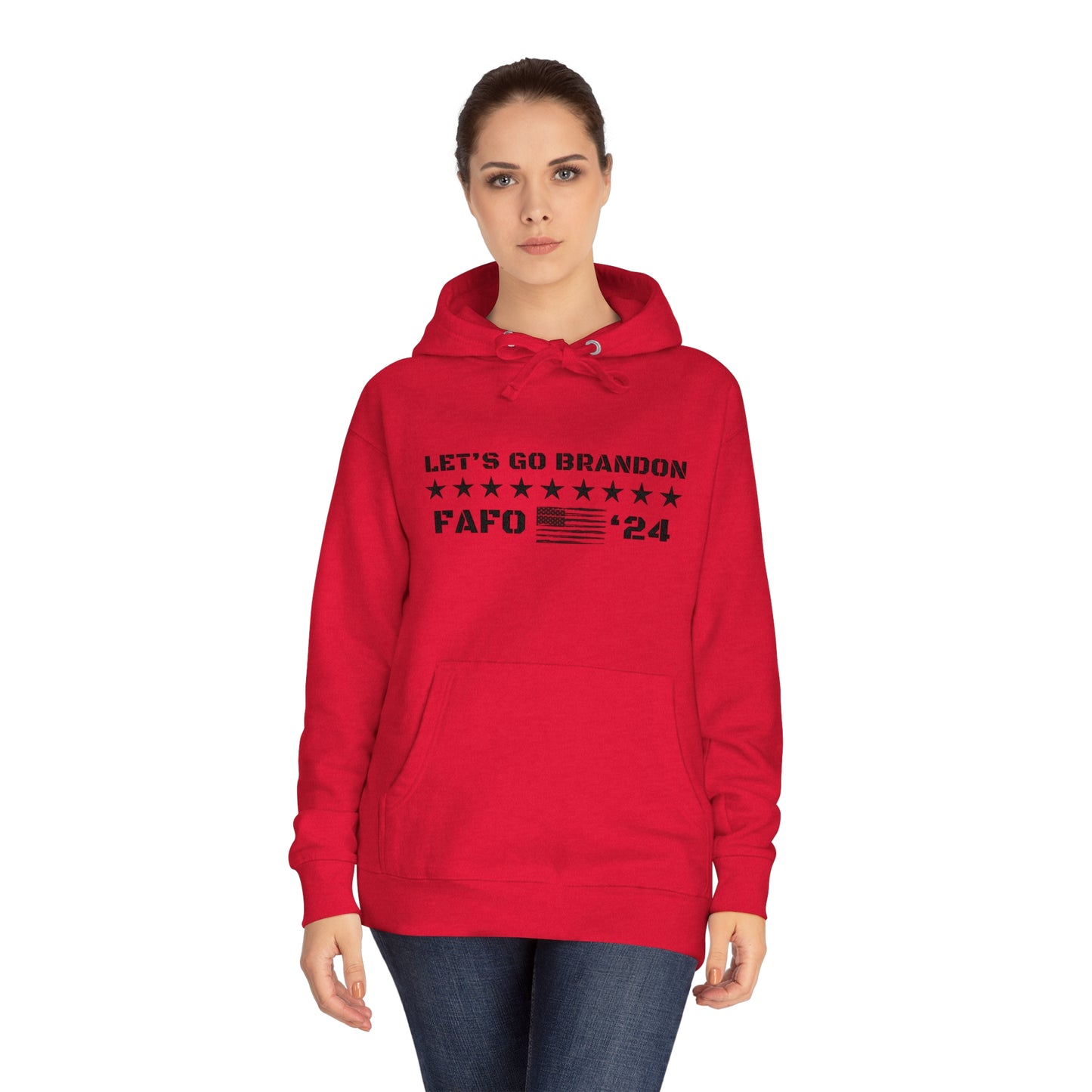 Unisex "Let's Go Brandon" Fleece Hoodie