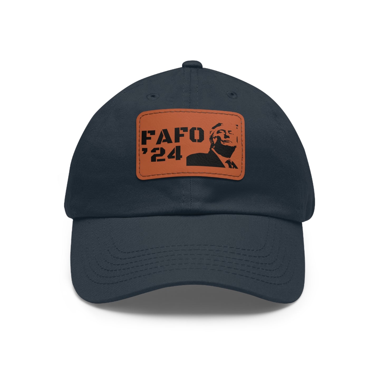 FAFO ‘24 TRUMP Leather Patch Hat