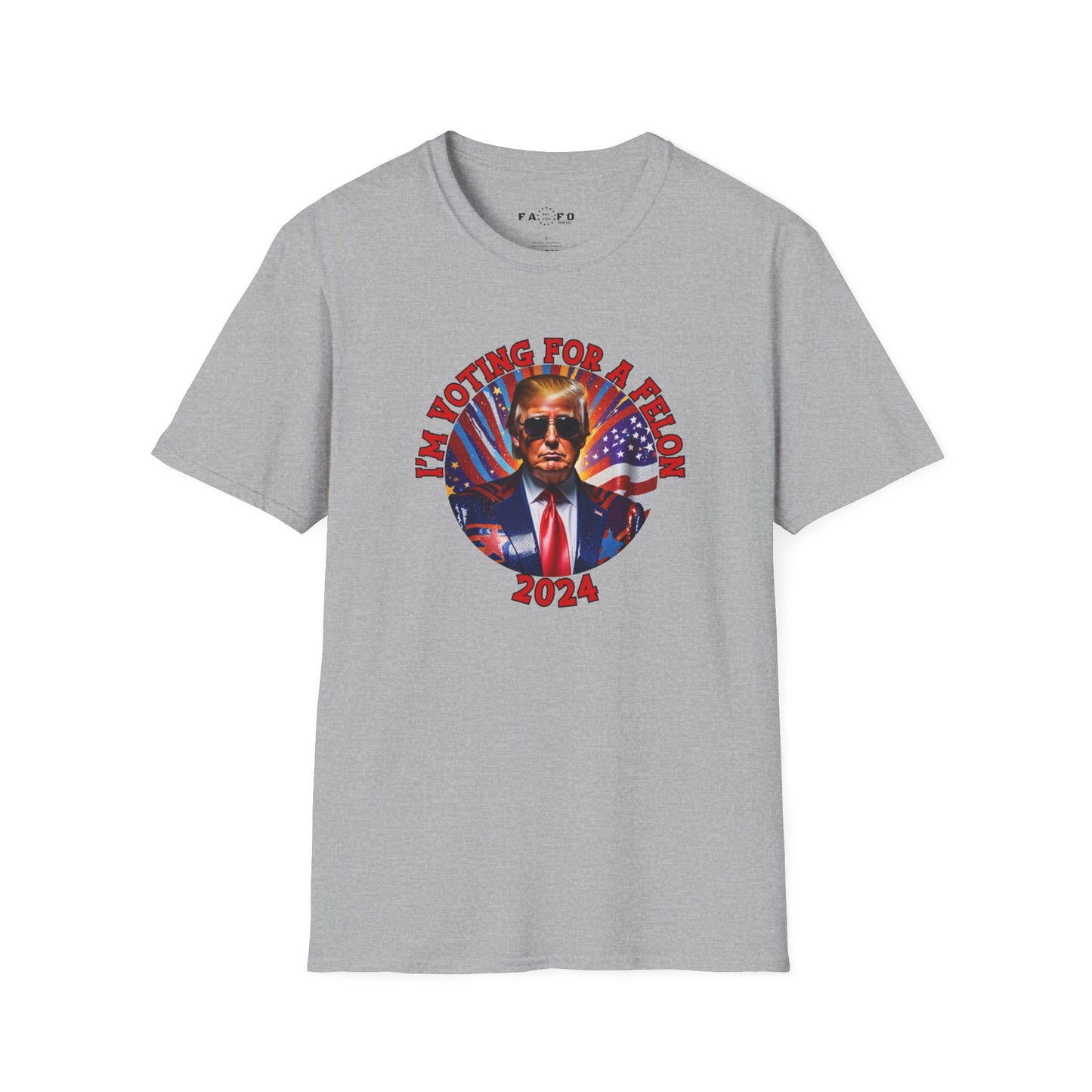 Circle Trump Felon T-Shirt