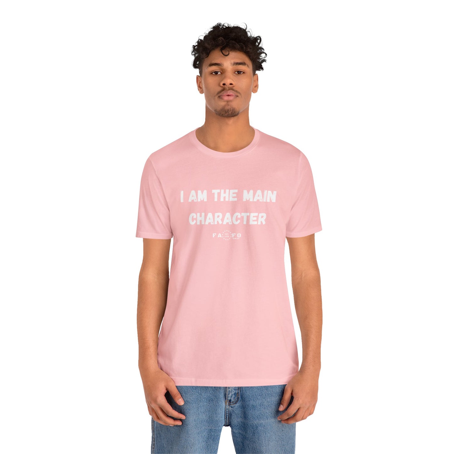 Unisex "I am the Main Character" T-shirt