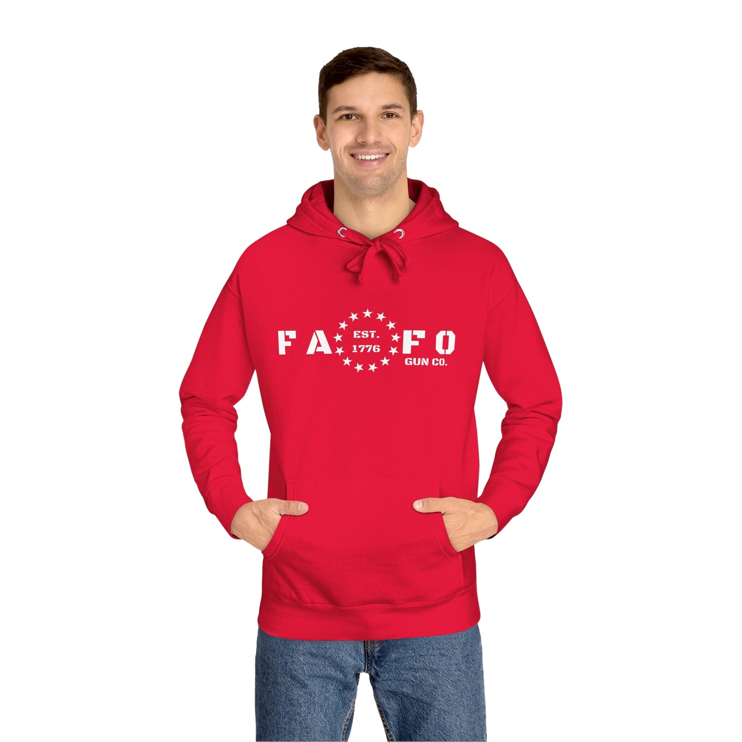 Unisex FAFO Bullet Fleece Hoodie