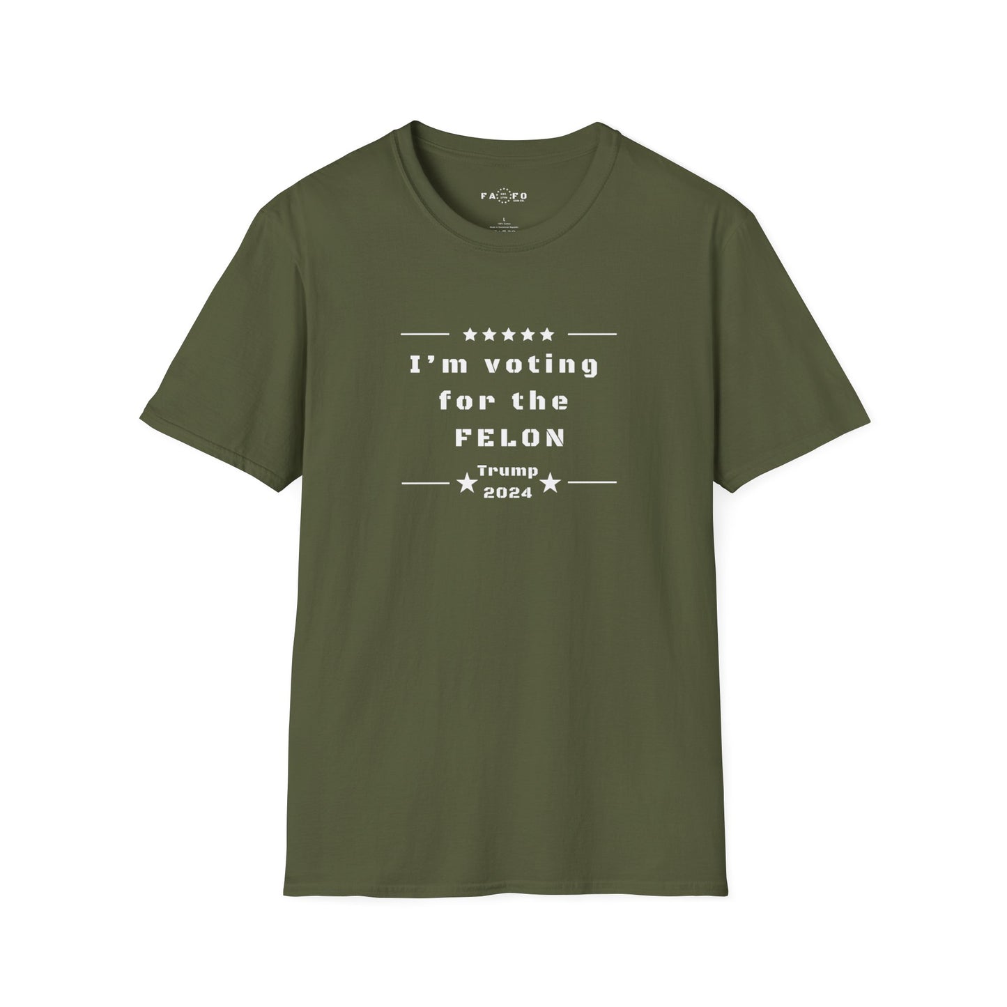 Trump 2024 Voting For The Felon T-Shirt