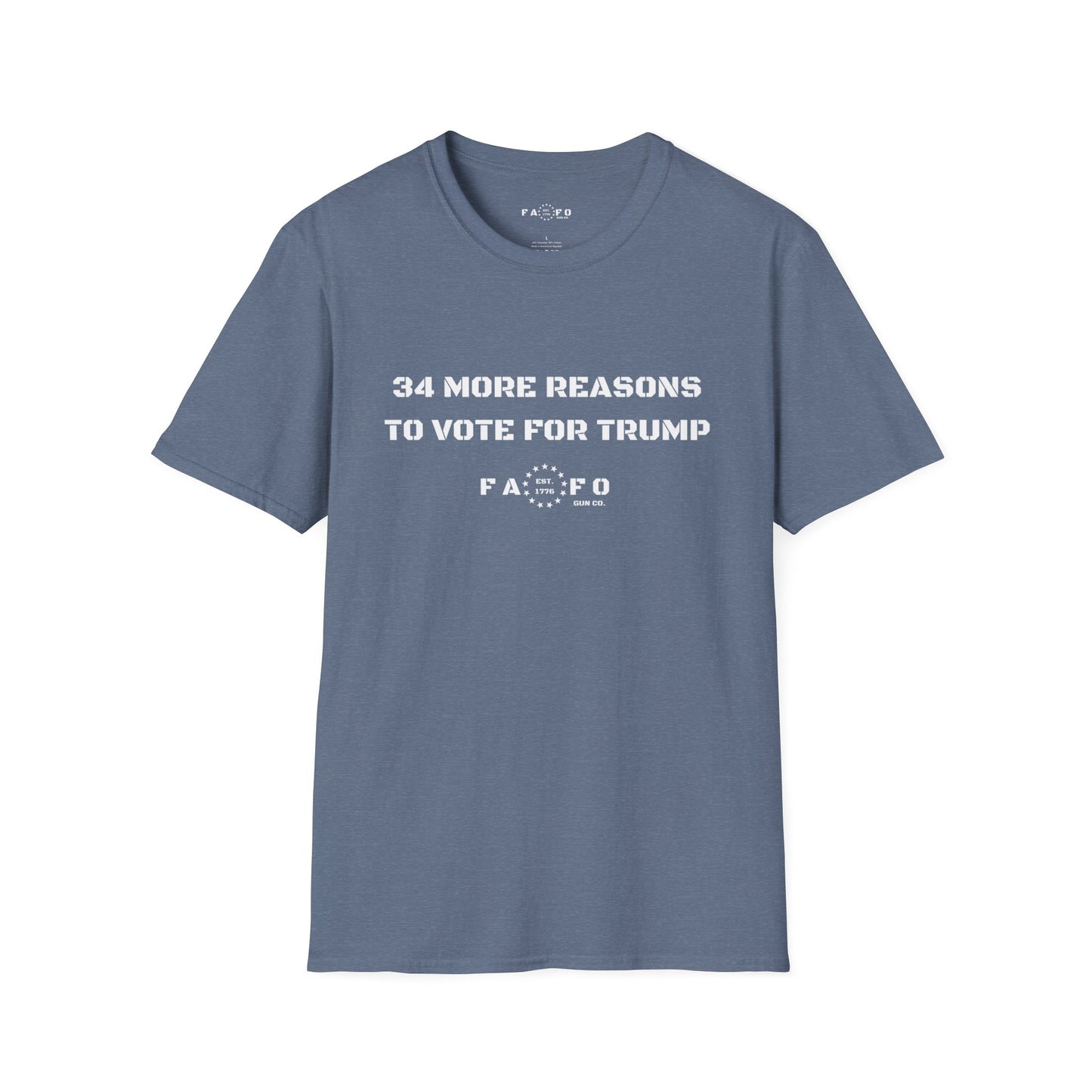 34 More Reasons To Vote For Trump T-Shirt
