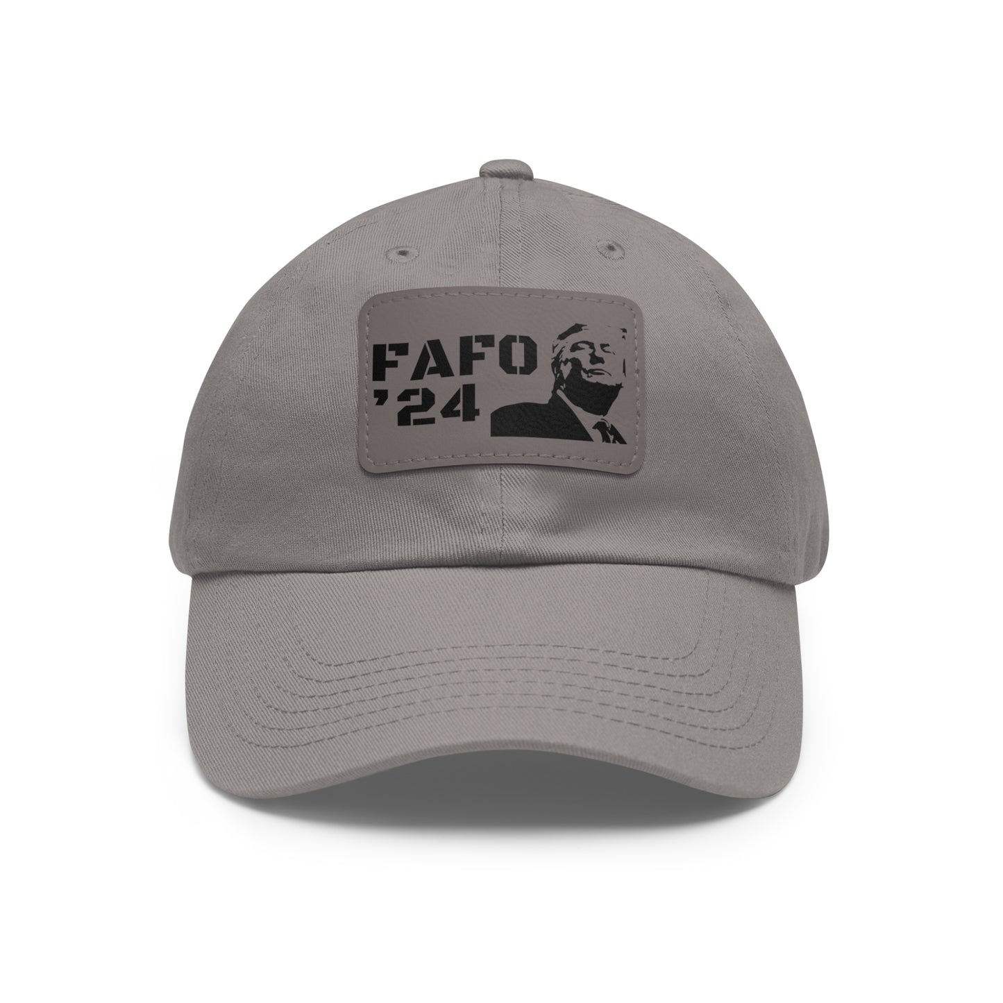 FAFO ‘24 TRUMP Leather Patch Hat