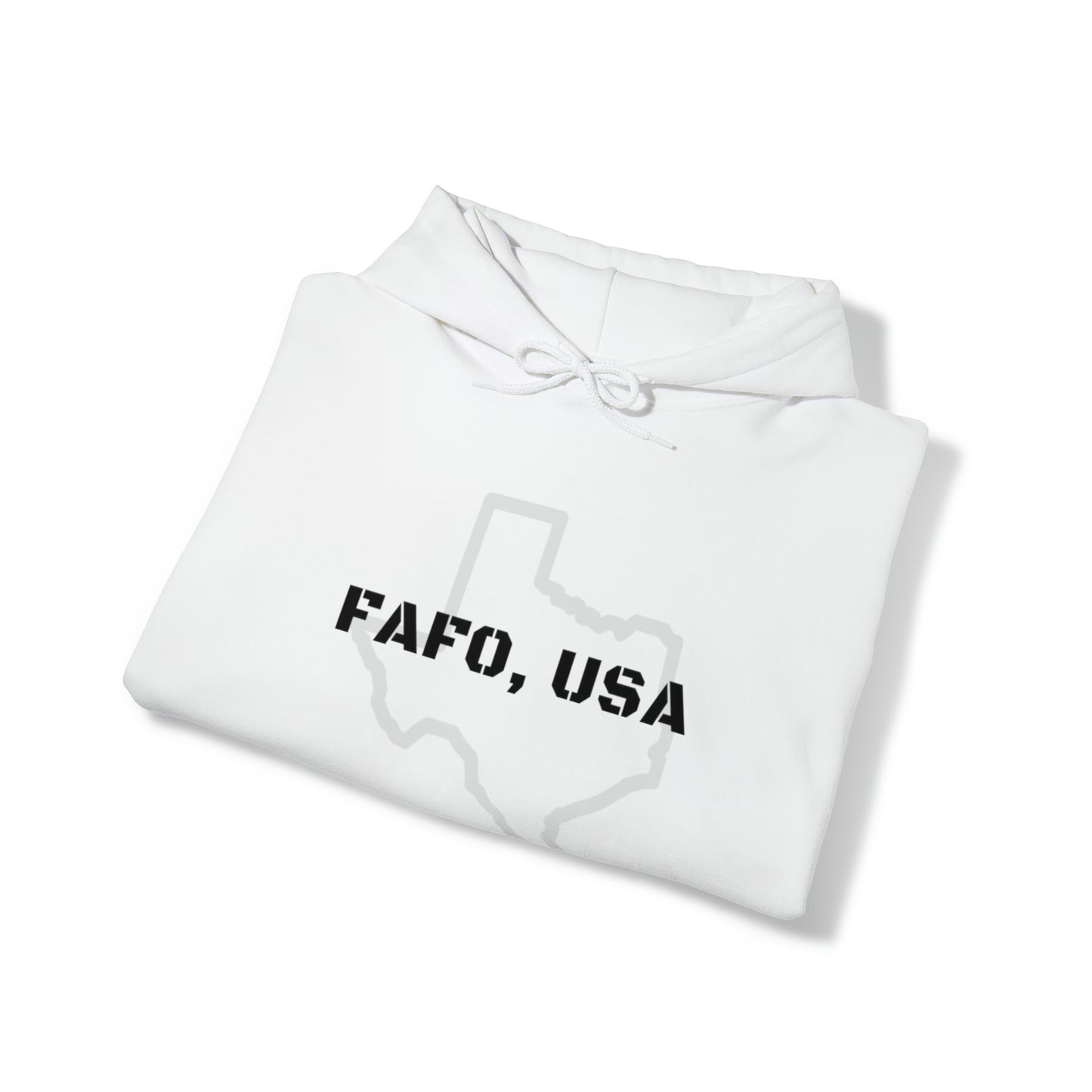 FAFO, USA (TX) Unisex Heavy Blend™ Hooded Sweatshirt