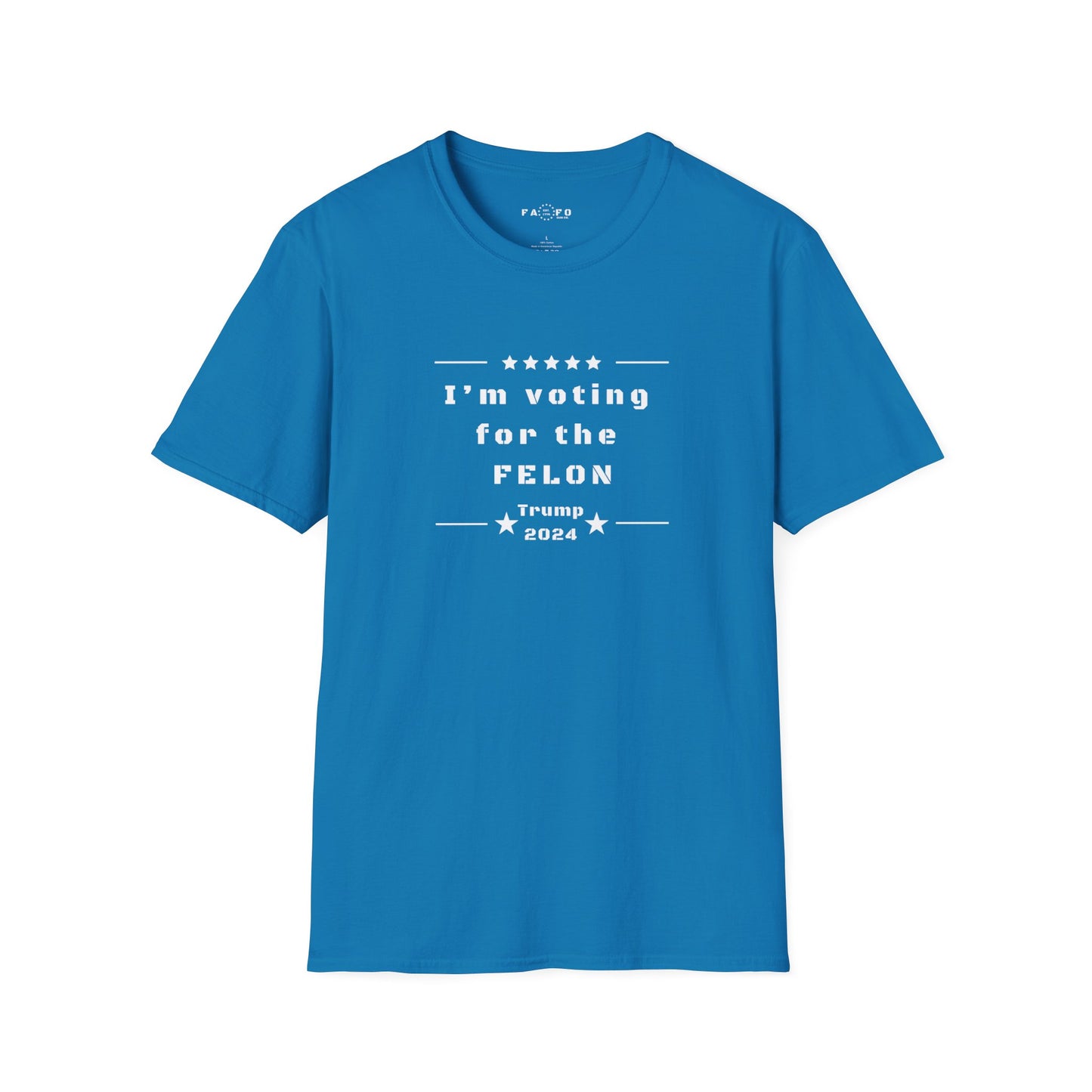 Trump 2024 Voting For The Felon T-Shirt