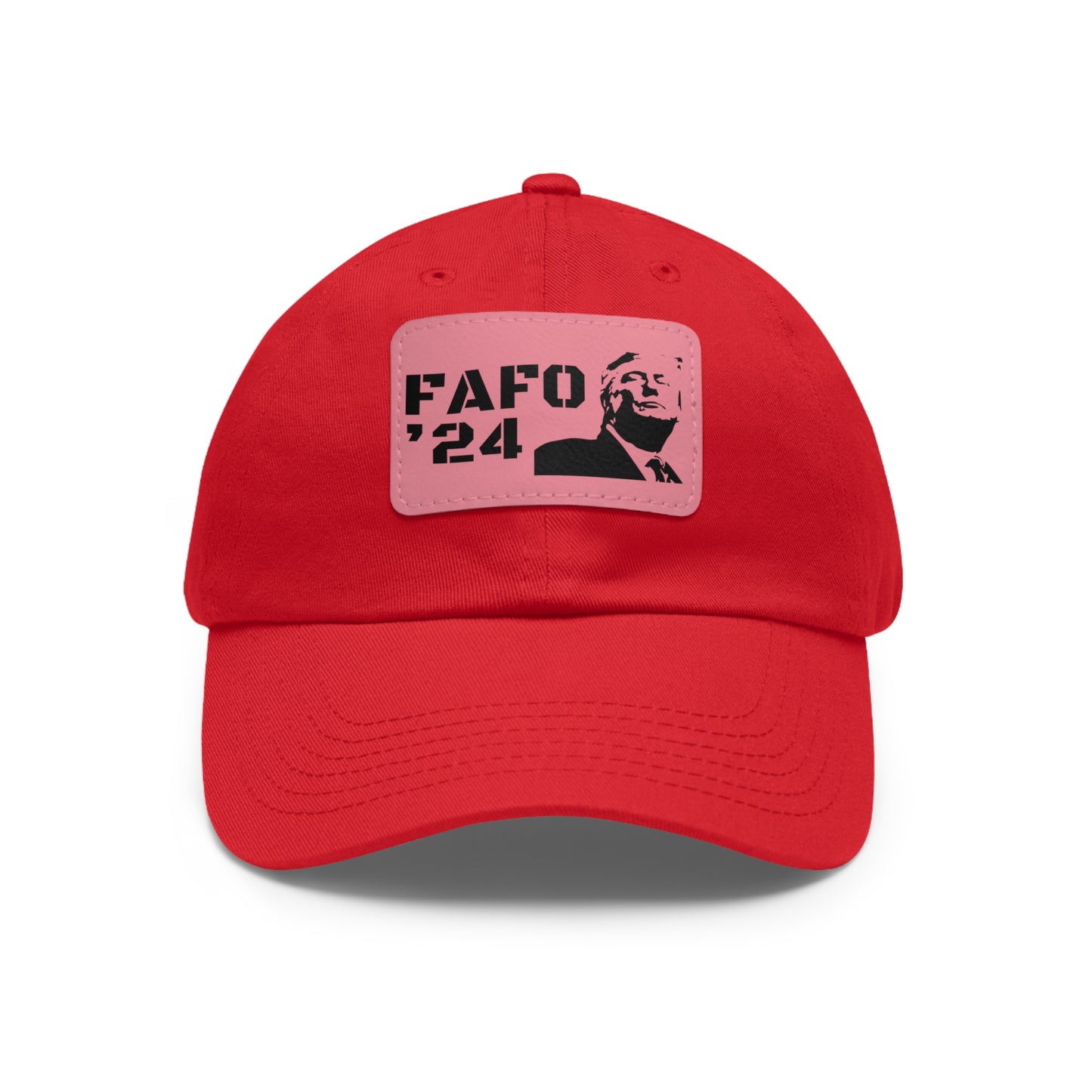 FAFO ‘24 TRUMP Leather Patch Hat