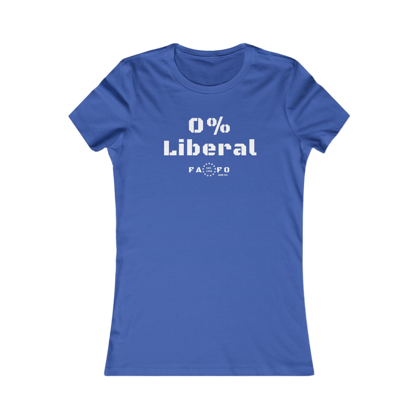 Women's "0% Liberal" Tee