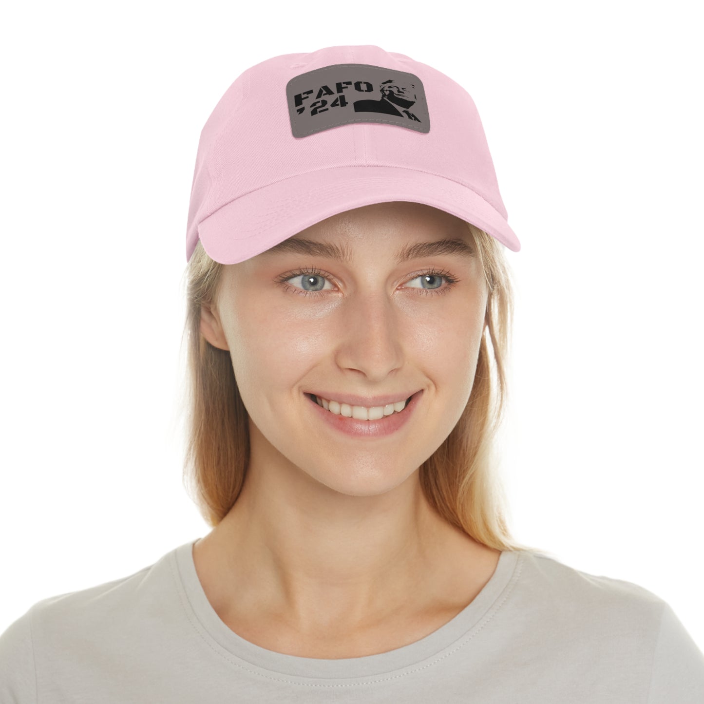 FAFO ‘24 TRUMP Leather Patch Hat