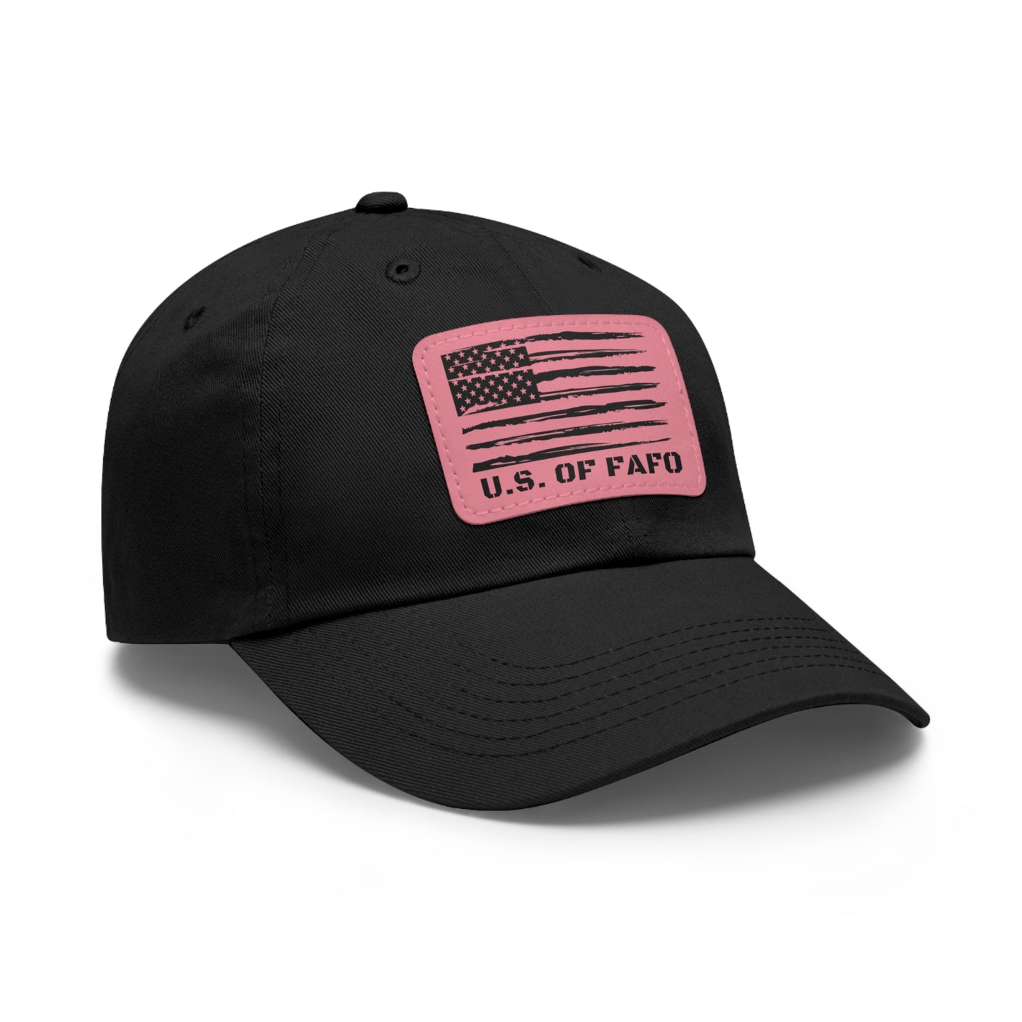 “THE UNITED STATES OF FAFO” Leather Patch Hat