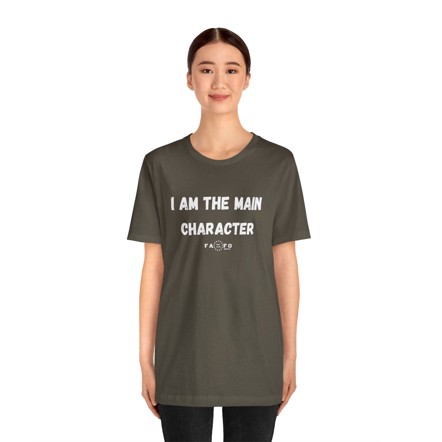 Unisex "I am the Main Character" T-shirt