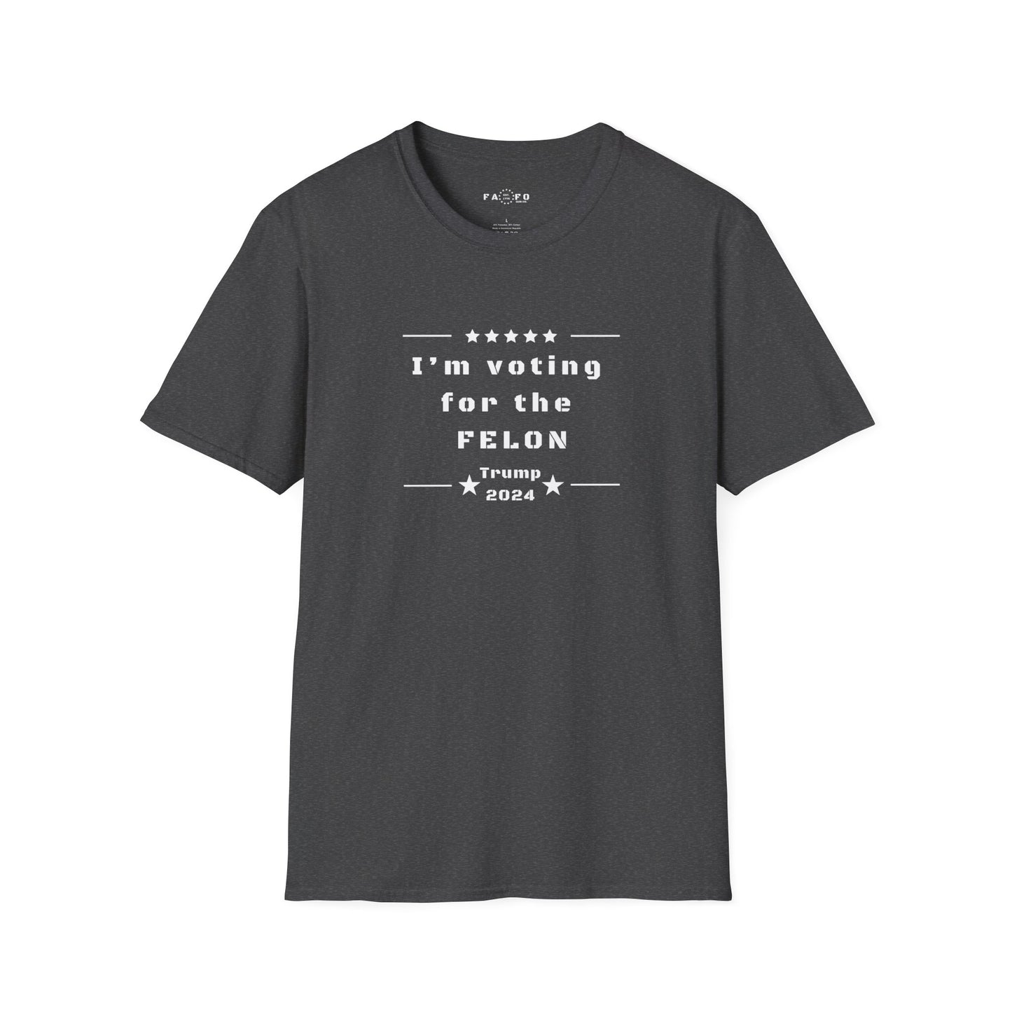 Trump 2024 Voting For The Felon T-Shirt