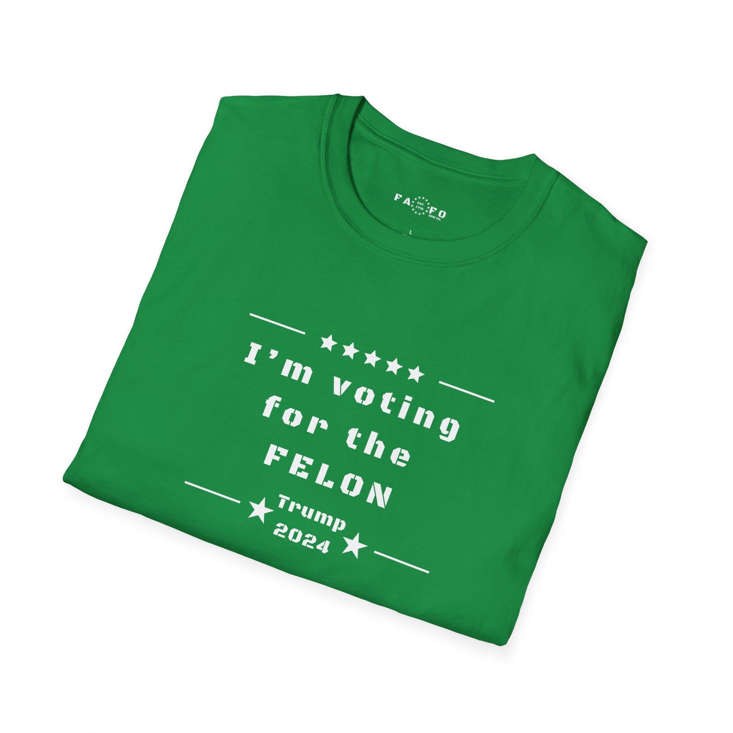 Trump 2024 Voting For The Felon T-Shirt