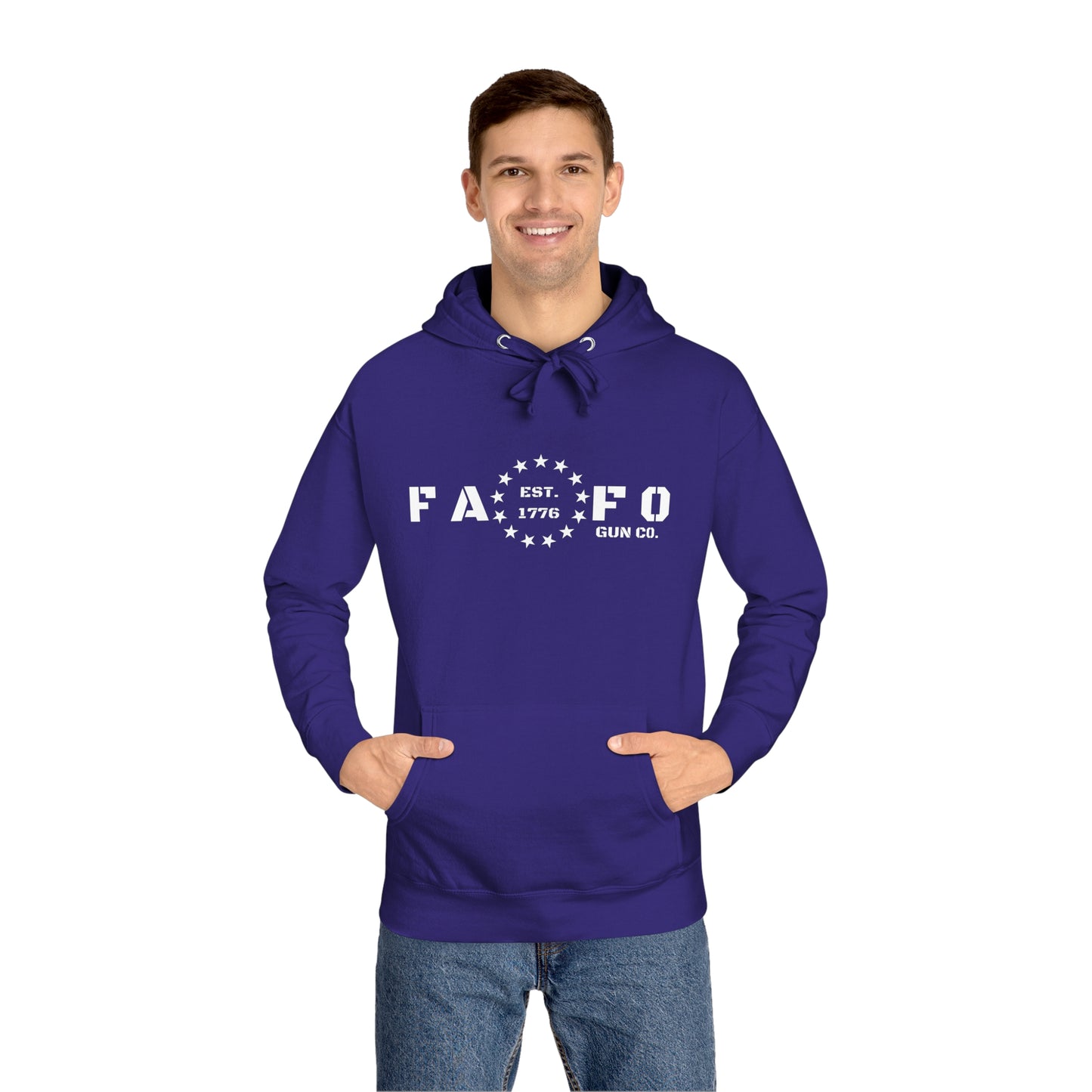 Unisex FAFO Bullet Fleece Hoodie