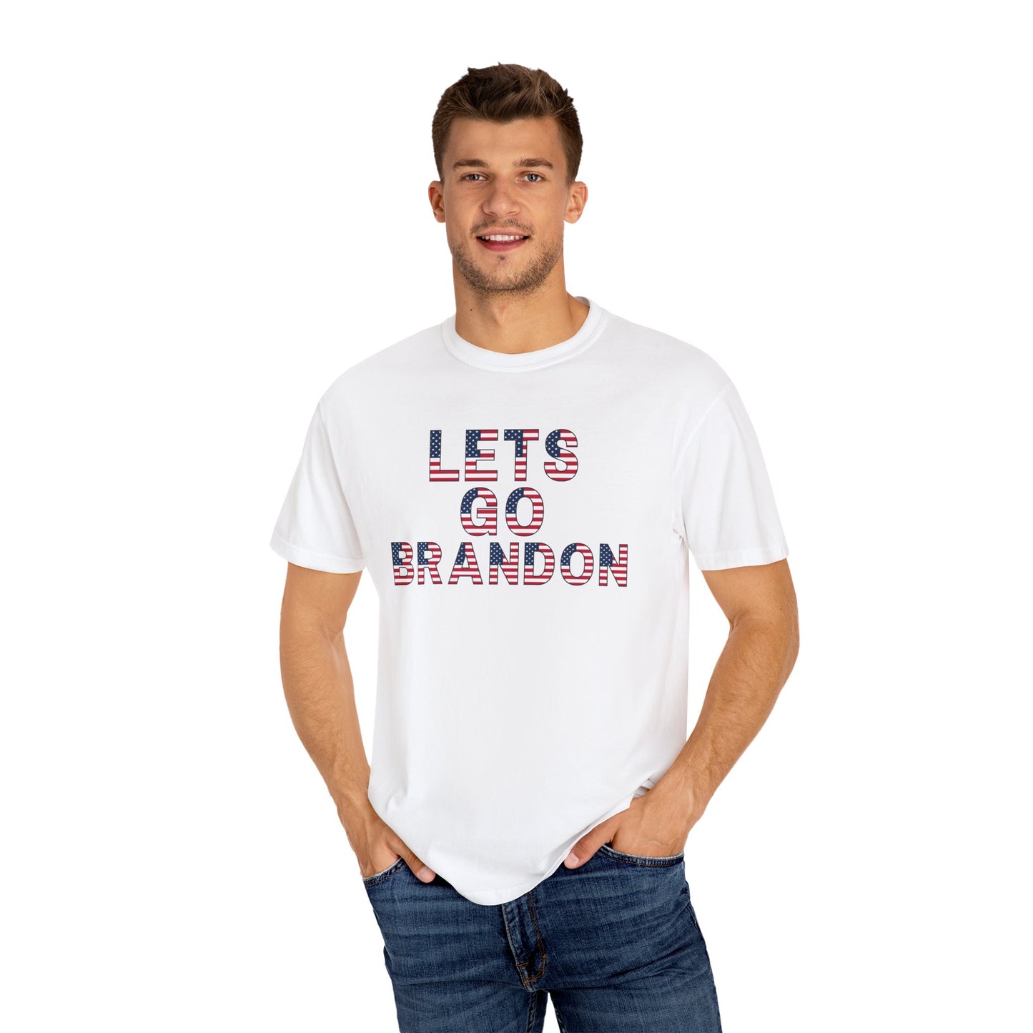 Lets Go Brandon Flag T-shirt