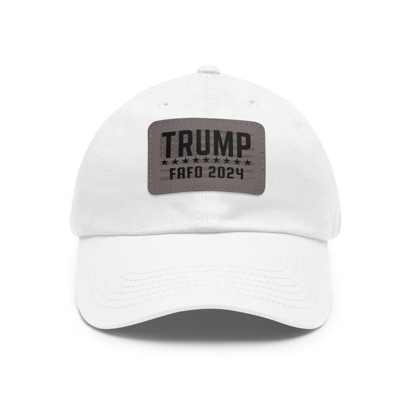 TRUMP FAFO ‘24 Leather Patch Hat