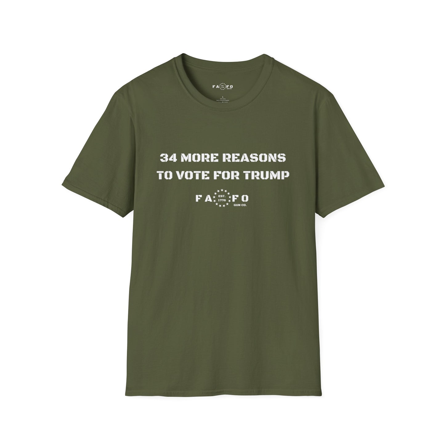 34 More Reasons To Vote For Trump T-Shirt