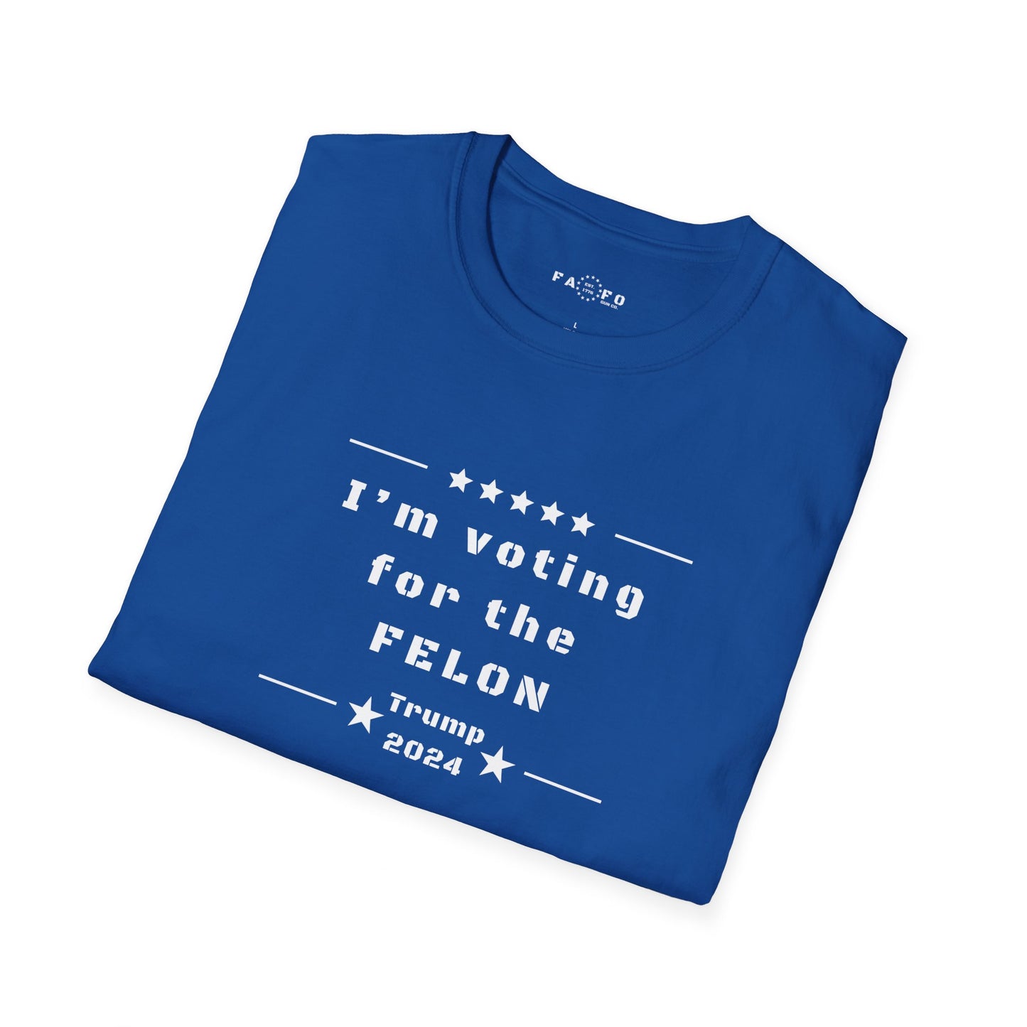 Trump 2024 Voting For The Felon T-Shirt