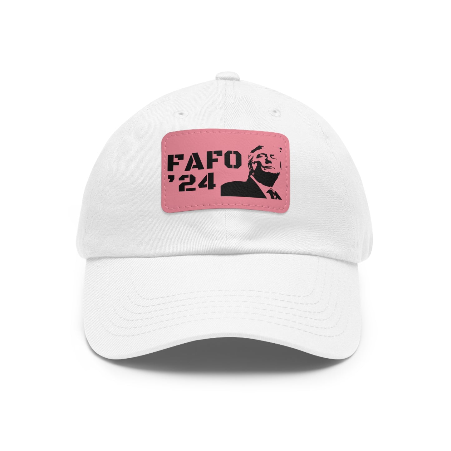 FAFO ‘24 TRUMP Leather Patch Hat